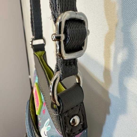 Lily Bloom Gay Crossbody Purse Llame Themed Zipper Strap Travel Eco Pockets S - Picture 8 of 16